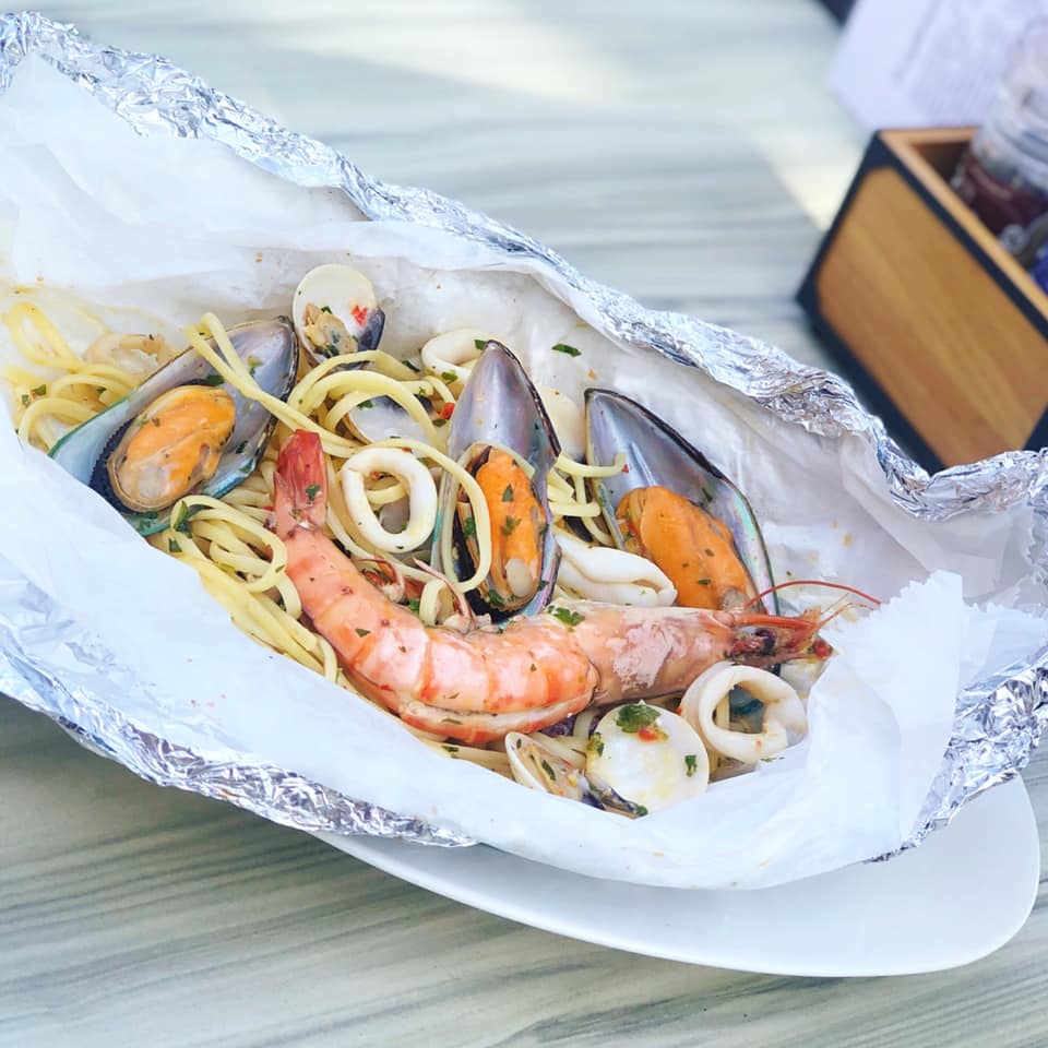 Verse pasta bereid door onze chef